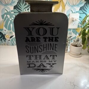 You Are The Sunshine That Makes‎ My Day Large Tin Decor Home Goods